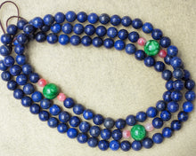 Load image into Gallery viewer, 108 Authentic Lapis Lazuli Mala