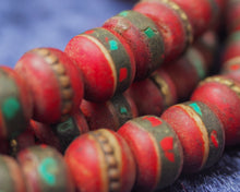 Load image into Gallery viewer, 108 Authentic Red Yak Bone Mala