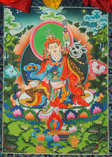 Load image into Gallery viewer, Large Padmasambhava Thangka