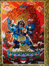 Load image into Gallery viewer, Vajrakilaya Silk Thangka