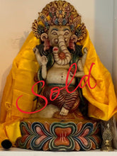 Load image into Gallery viewer, Hand carved Ganesh