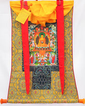 Load image into Gallery viewer, Shakyamuni Buddha Silk Thangka