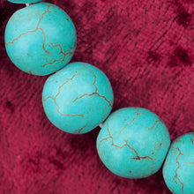 Load image into Gallery viewer, Authentic Blue Turquoise Wrist Mala