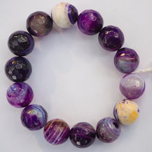 Load image into Gallery viewer, Authentic Purple Agate Wrist Mala