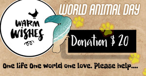 Donation for Animals $20