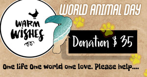Donation for Animals $35