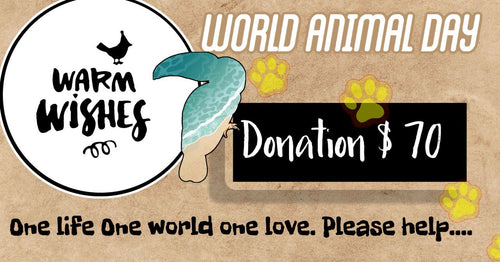 Donation for Animals $70