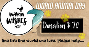 Donation for Animals $70