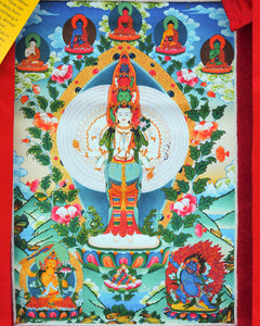 1000 Armed Avalokiteshvara Thangka