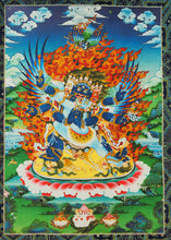 Load image into Gallery viewer, Large Vajrakilaya Thangka