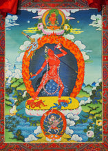 Load image into Gallery viewer, Large Vajra Yogini Thangka