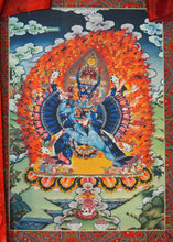 Load image into Gallery viewer, Large Yamantaka Thangka