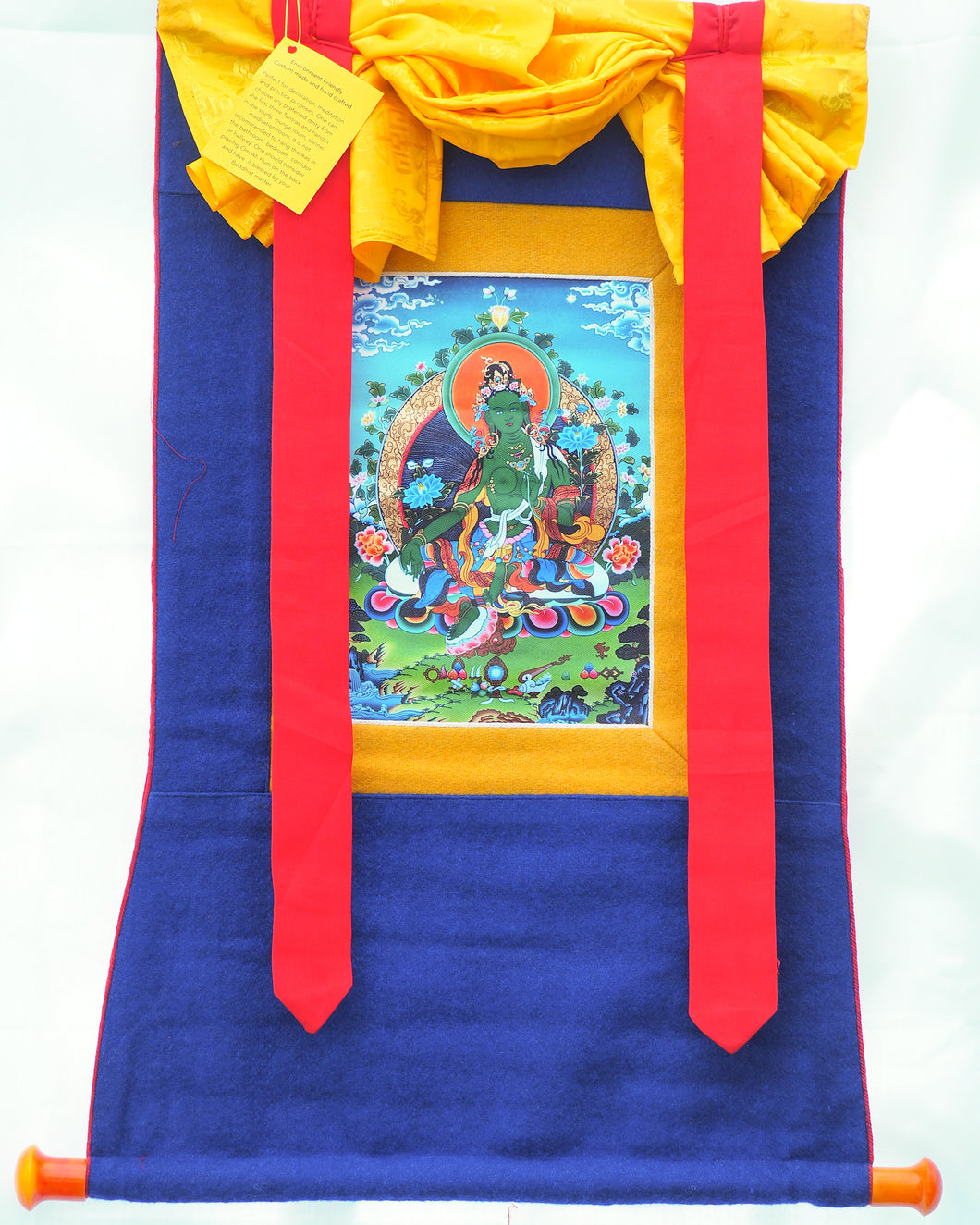 Green Tara Thangka