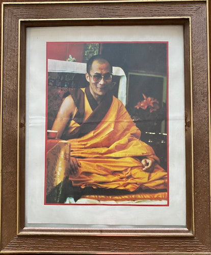 Blessed young picture of His Holiness 14th Dalai Lama