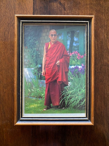 Blessed photo frame of young His Holiness 14th Dalai Lama