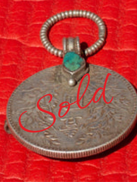 Traditional Tibetan Silver Pin