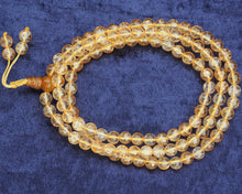 Load image into Gallery viewer, 108 Authentic Gold Citrine Mala