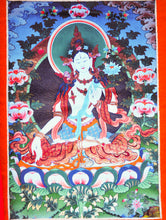 Load image into Gallery viewer, White Tara Thangka