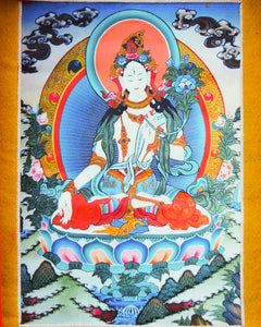 White Tara Thangka