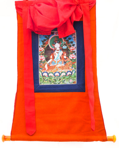 White Tara Thangka