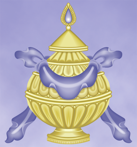 Yellow Triple Vision Vase