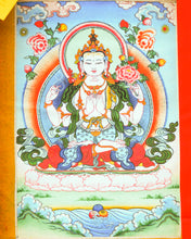 Load image into Gallery viewer, Avalokiteshvara Thangka