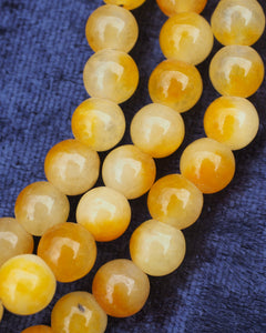 108 Second Quality Yellow Citrine Mala