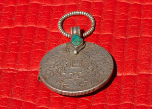 Traditional Tibetan Silver Pin