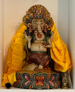 Hand carved Ganesh