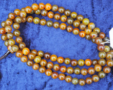 Load image into Gallery viewer, 108 Authentic Tibetan Orange Jade Mala